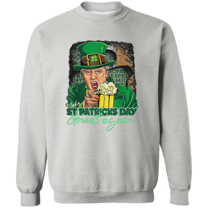 Funny President Trump Make St Patrick's Day Great Again Dark Shirt HO82 65612