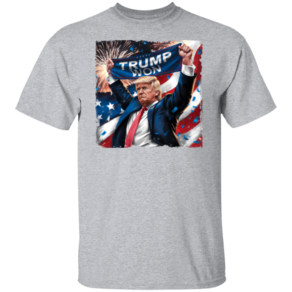 Trump Won Bright Shirt TH10 64101