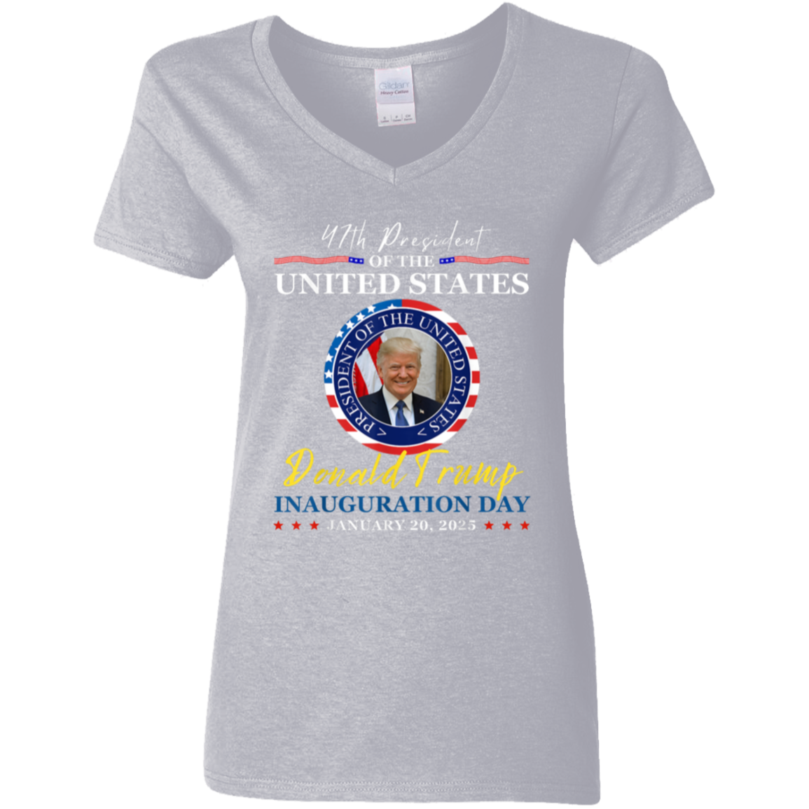 President Donald Trump Inauguration Day 2025 Dark Shirt HO82 65650