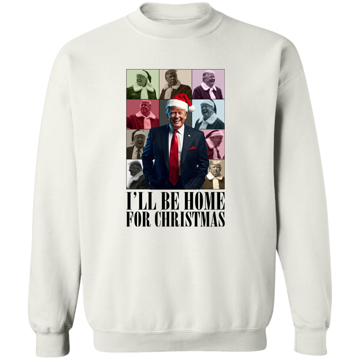 I'll Be Home For Christmas Donald Trump Shirt HA75 63644