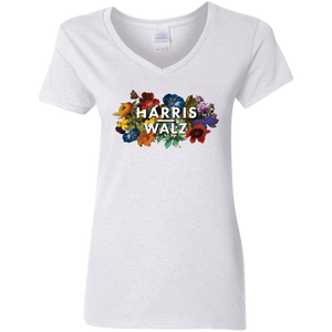 Kamala Harris 2024 Floral Feminine Women Kamala 2024 Bright Shirt HO82 65104