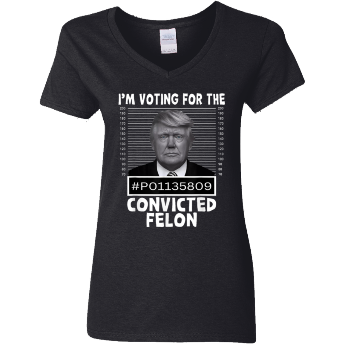 I'm Voting For The Convicted Felon Trump 2024 Shirt TH10 62693