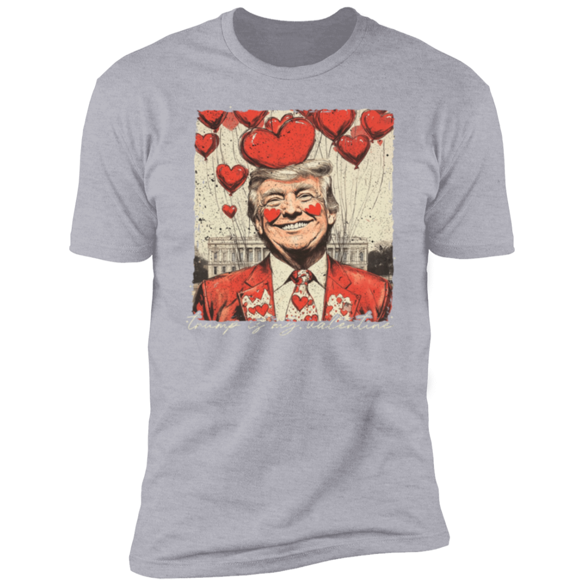 Trump Is My Valentine Dark Shirt TH10 64257