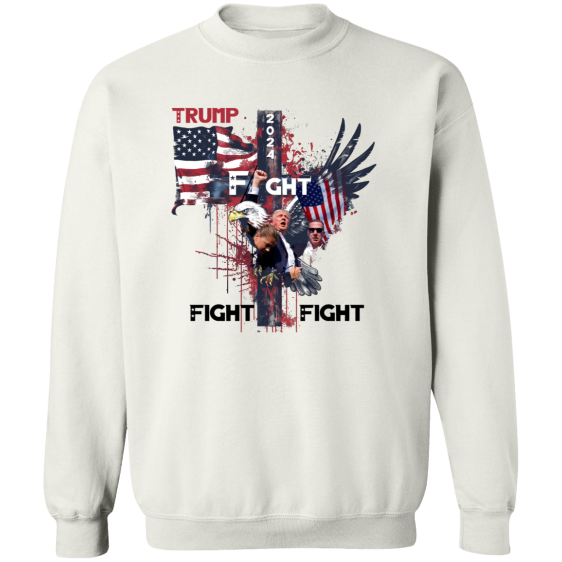 Trump Fight Fight Fight Bright Shirt HO82 65394