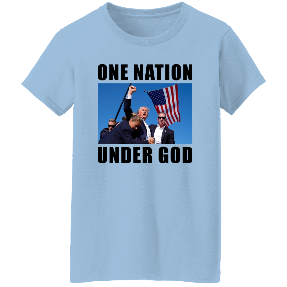 One Nation Under God Donald Trump Shirt TH10 63441