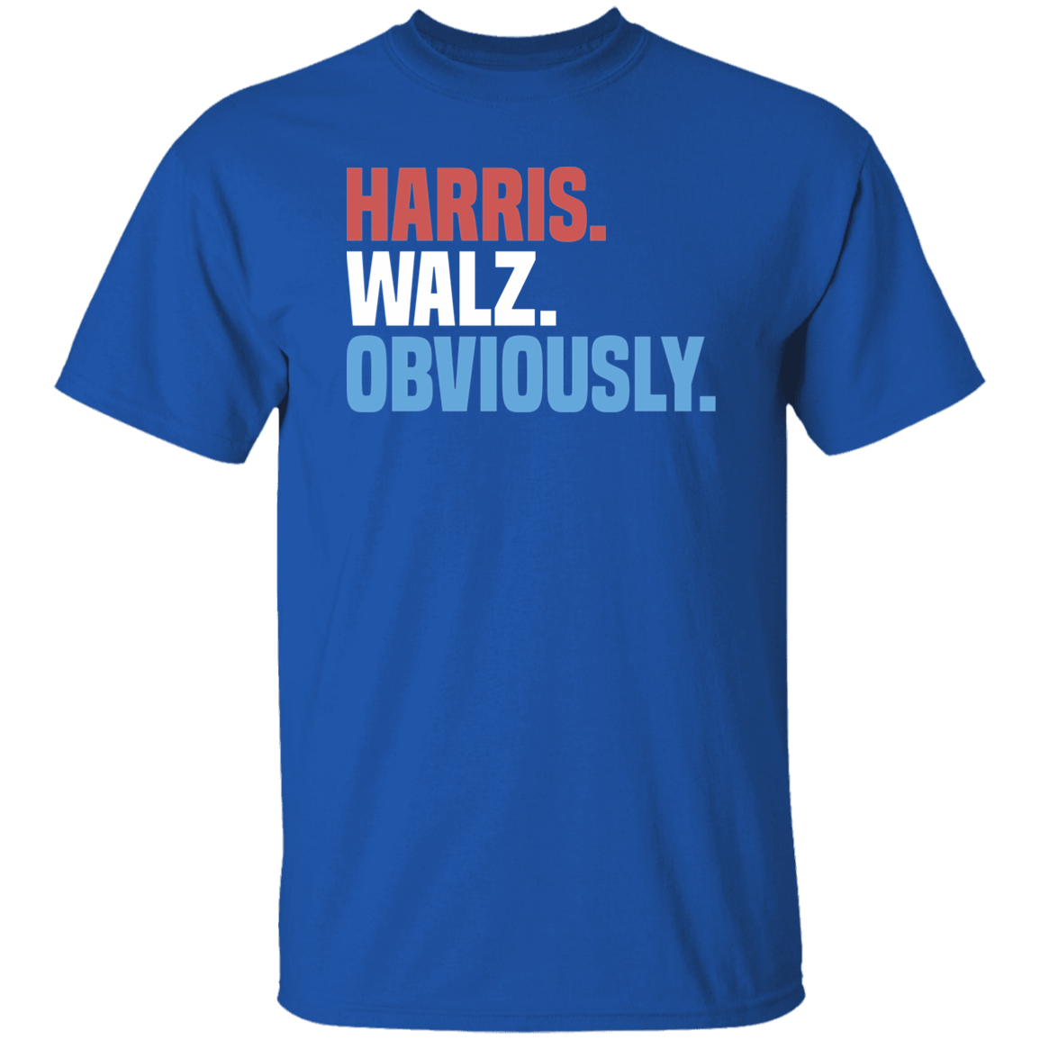 Kamala Harris Walz Obviously Madam President Election Dark Shirt HO82 65012