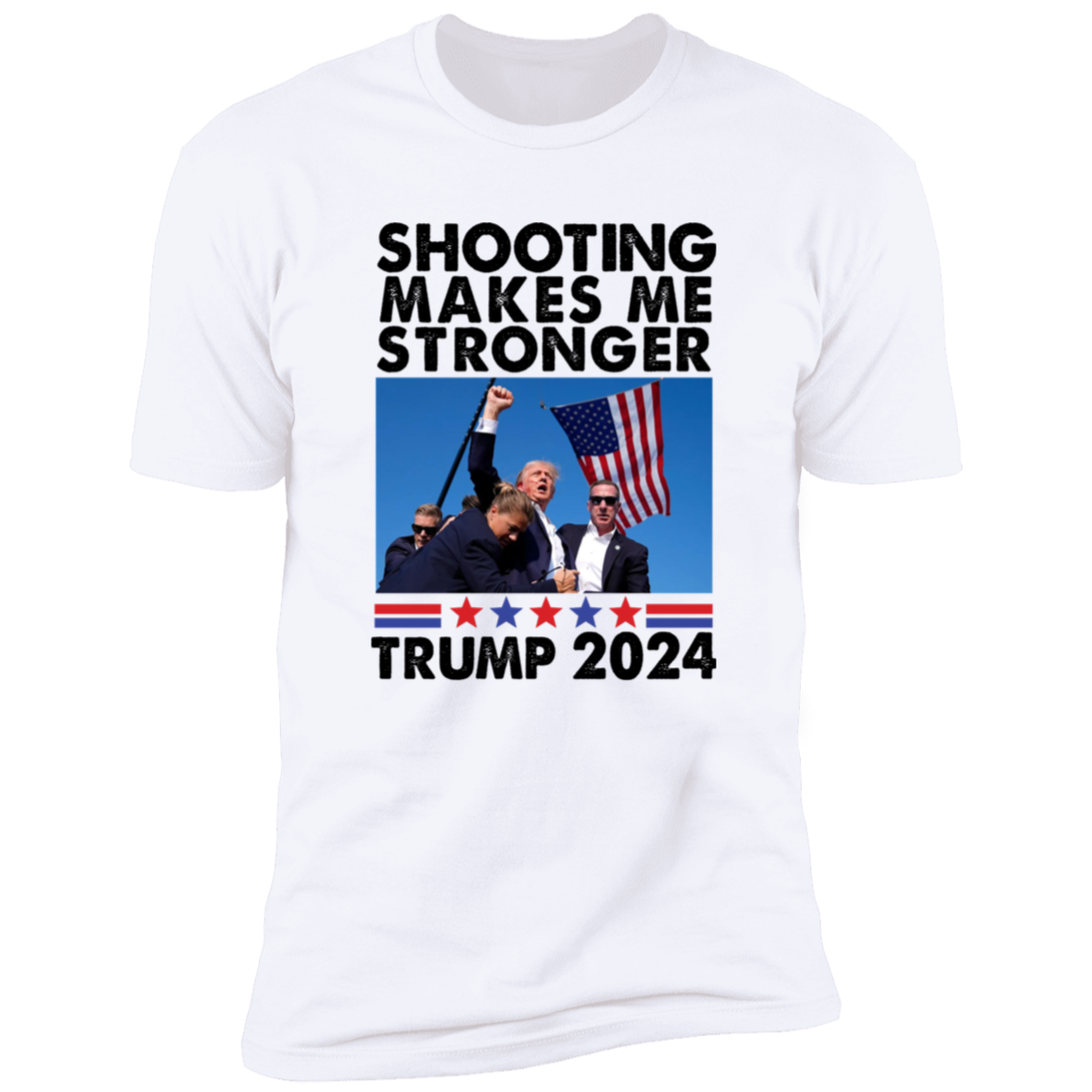 Sh**ting Makes Me Stronger Trump 2024 Bright Shirt TH10 63423