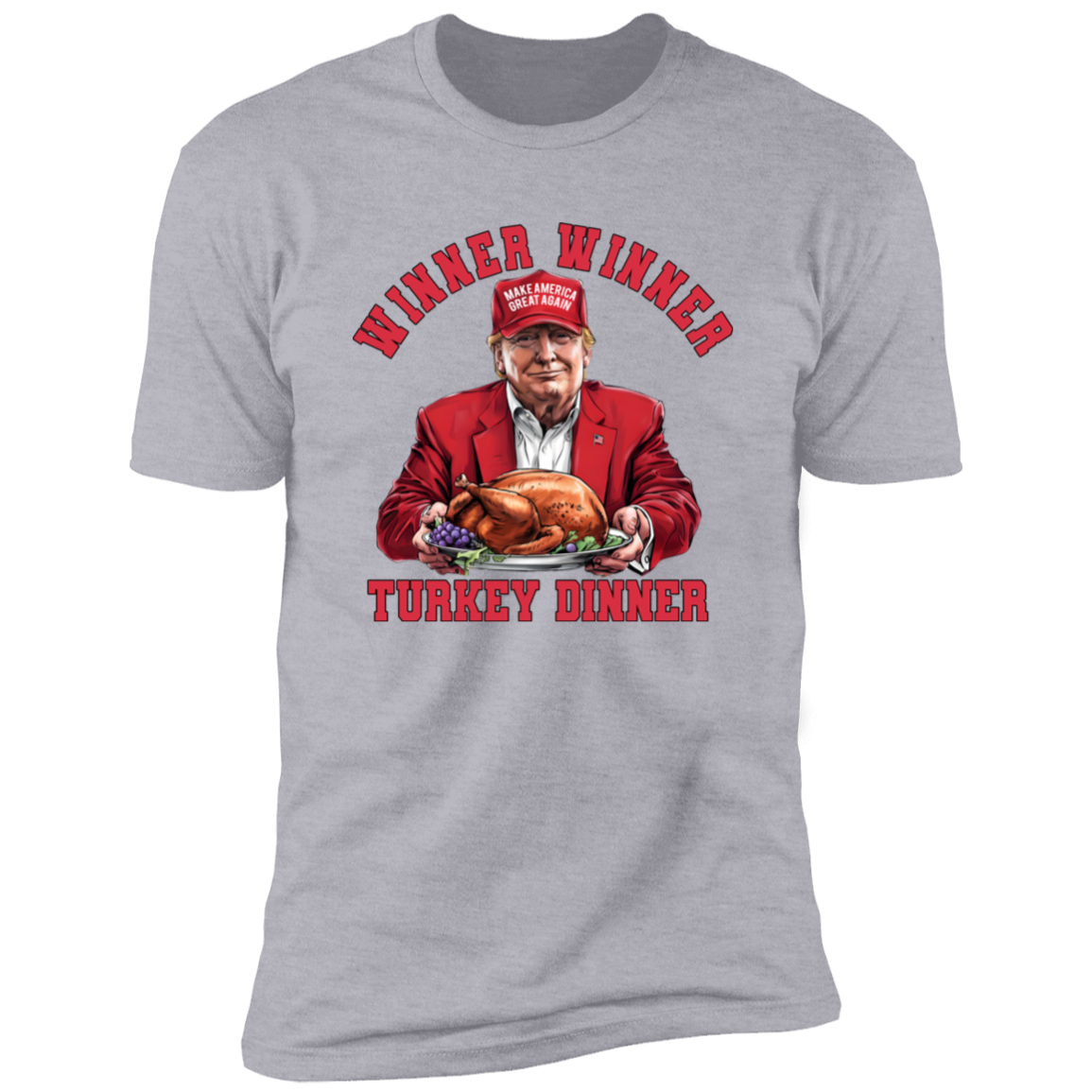 Winner Winner Turkey Dinner Dark Shirt Funny Gift For Trump Lovers HO82 67110