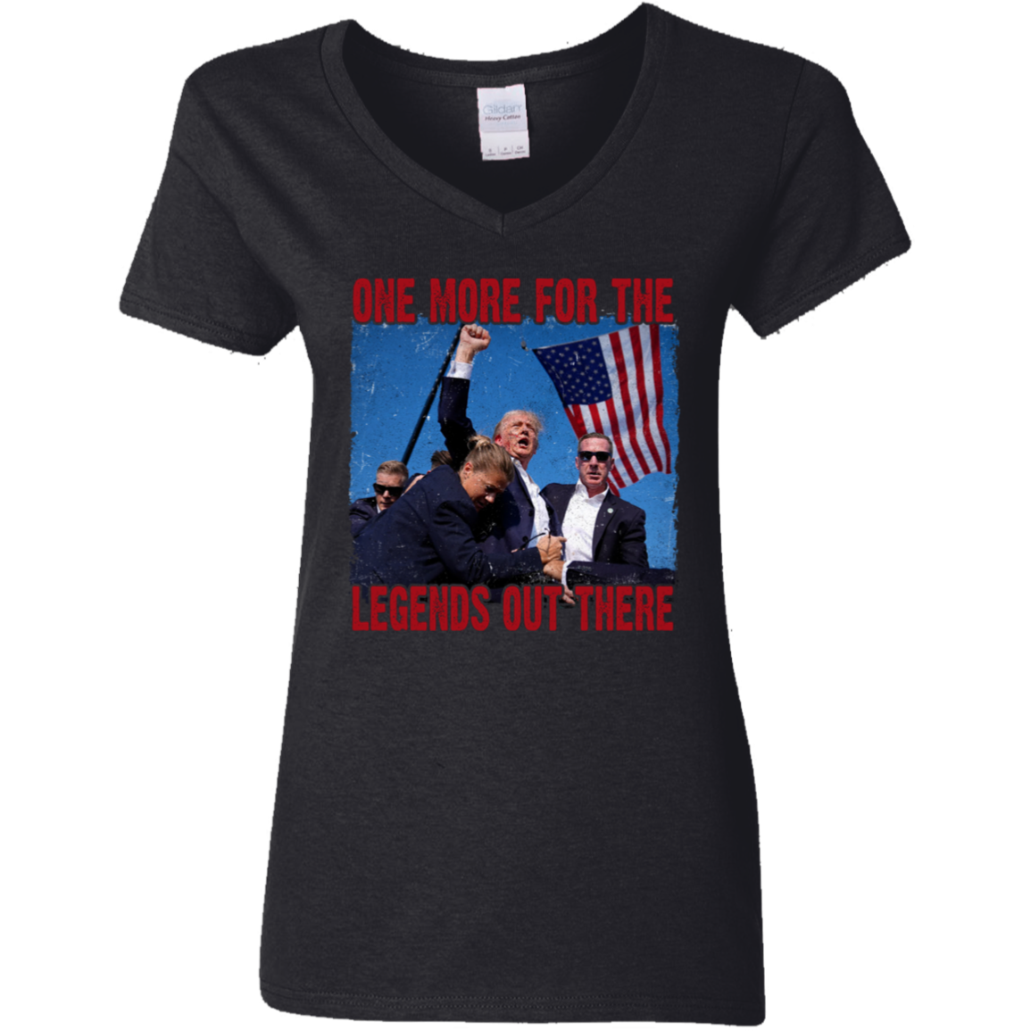 One More For The Legends Out There Trump Sh**ting Shirt HA75 63006