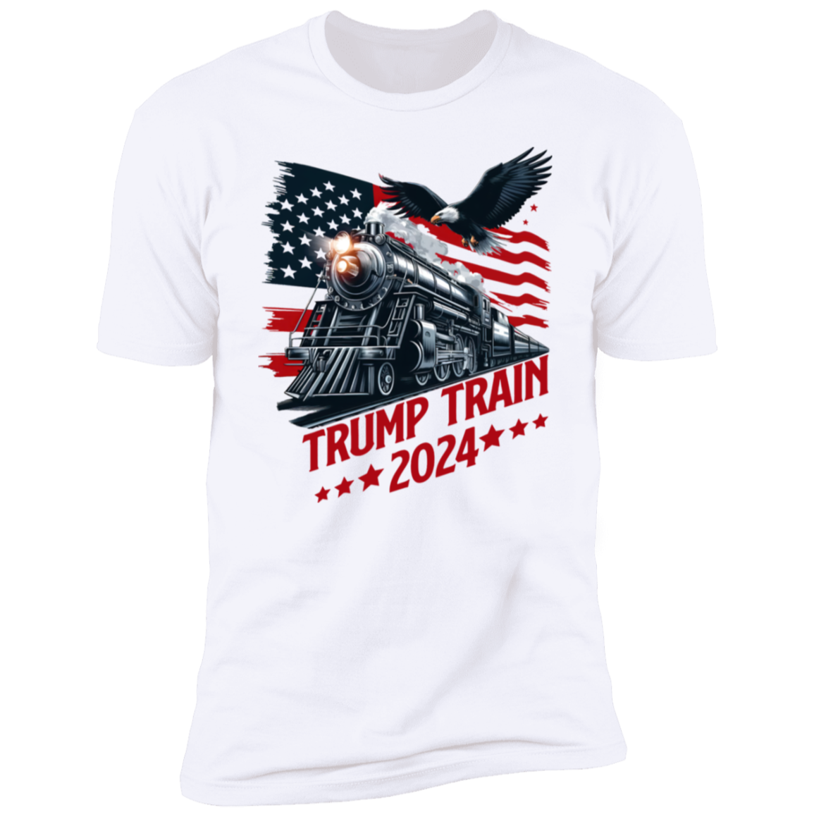 Trump Train 2024 Bright Shirt for Patriotic Fans Bright Shirt LM32 63929