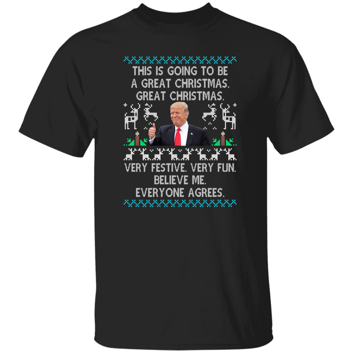 This Is Going To Be A Great Christmas Trump President Dark Sweatshirt HO82 65126