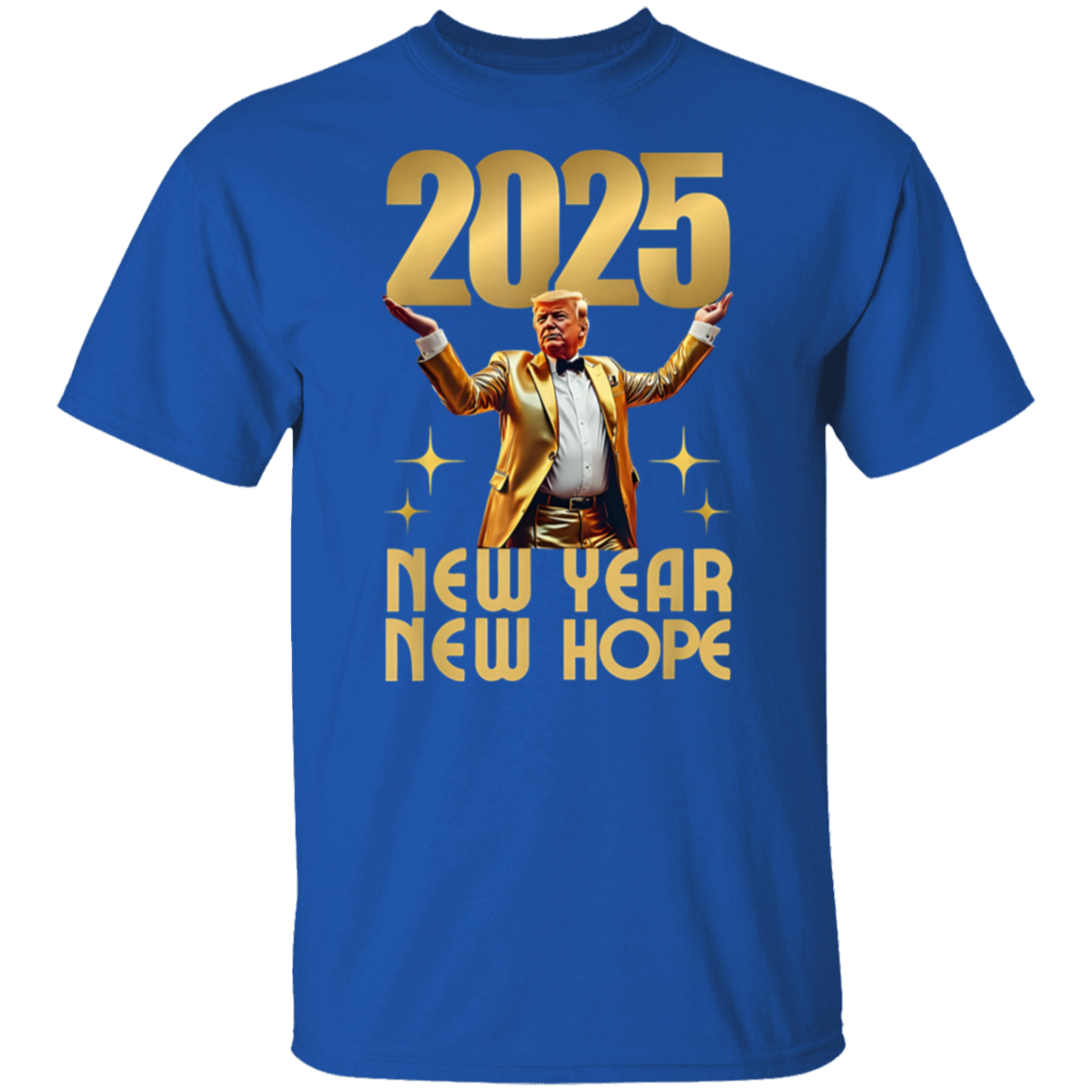 Funny Trump New Year New Hope Inauguration Party Celebration Dark Shirt LM32 65091