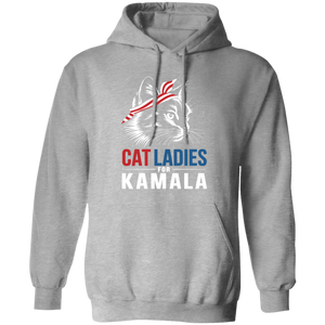 Cat Ladies For Kamala Shirt | Kamala Harris 2024 Shirt HA75 63576