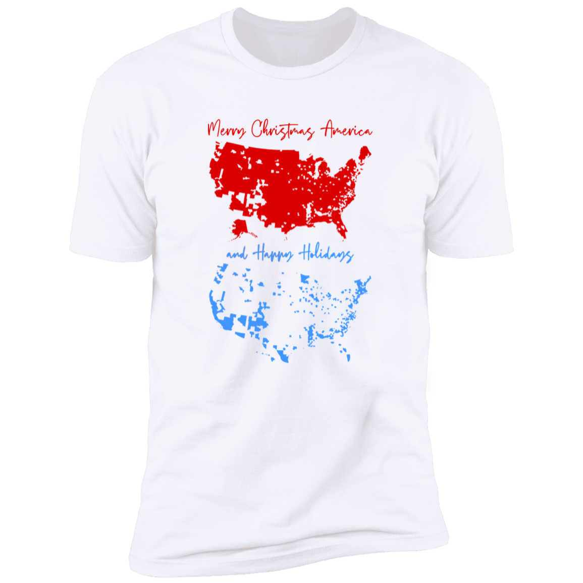 Merry Christmas To America, And Happy Holidays Bright Shirt HA75 63986