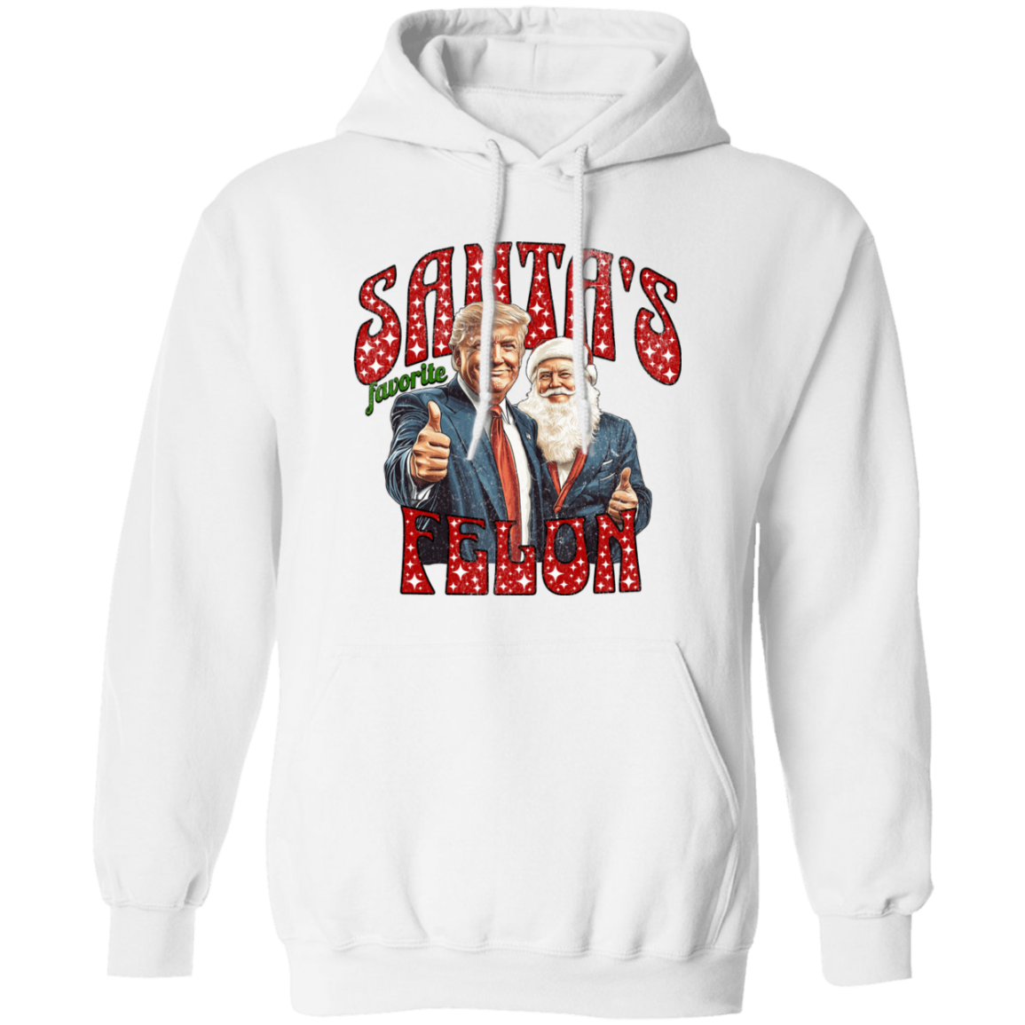 Santas Favortite Felon Distressed Bright Shirt HO82 65236