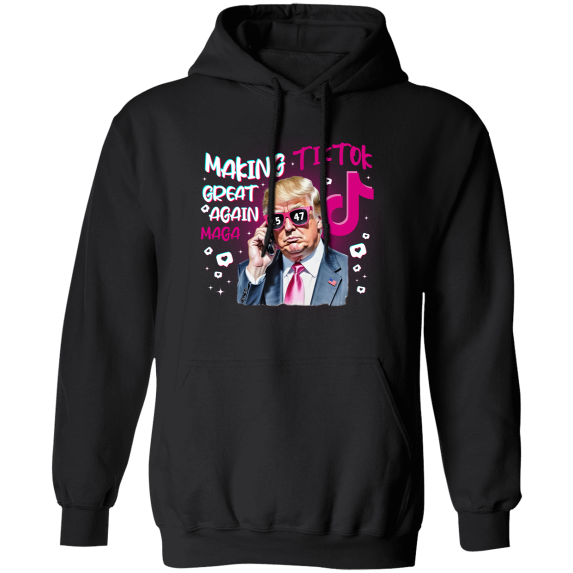 Trump Save Tiktok - Making TikTok Great Again Dark Shirt CH07 67298