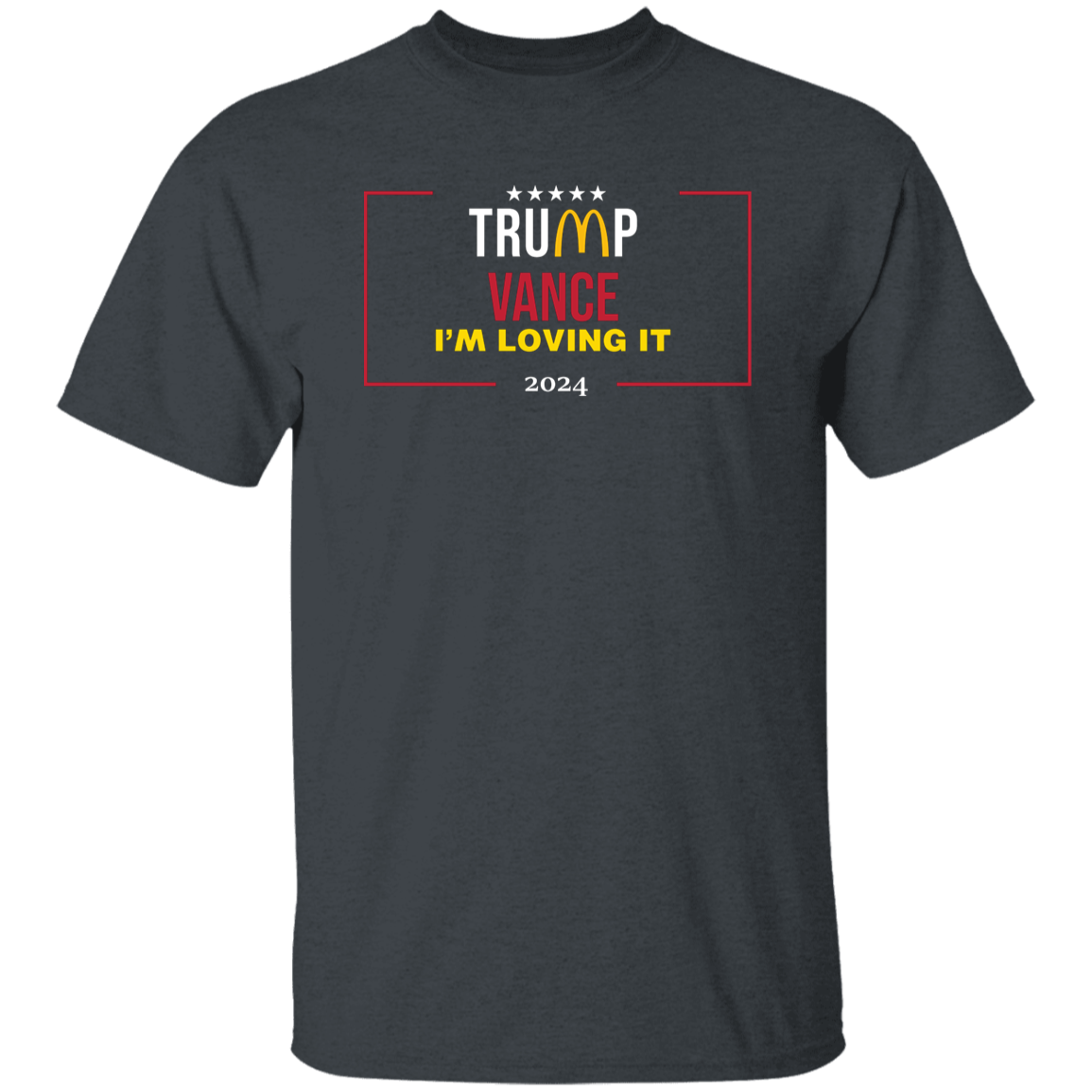 Trump Vanve I Lovin' It 2024 Dark Shirt TH10 63573