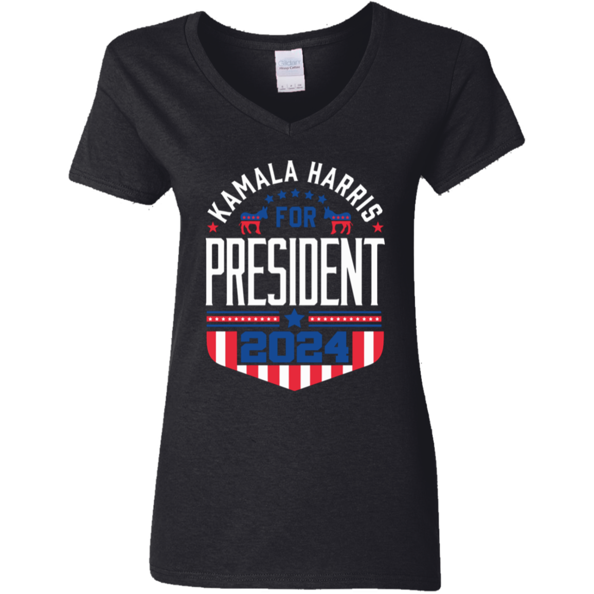 Kamala Harris For President Vote Democrat 2024 Election Dark Shirt HO82 63402