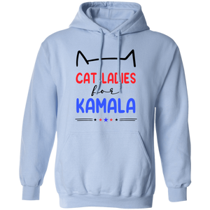 Cat Ladies For Kamala - Kamala Harris 2024 President Bright Shirt HA75 63342