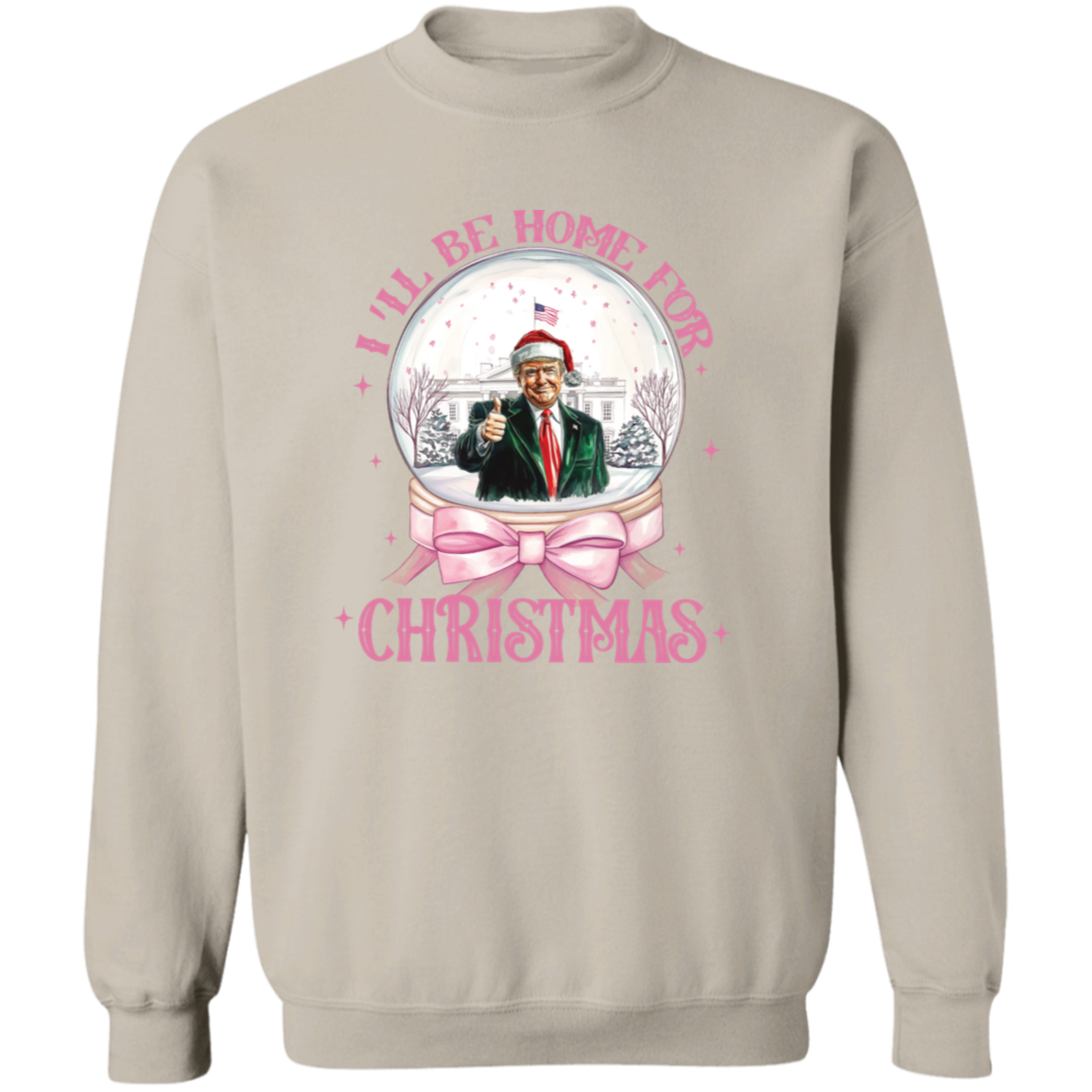 I'll Be Home For Christmas Donald Trump Shirt HA75 63646