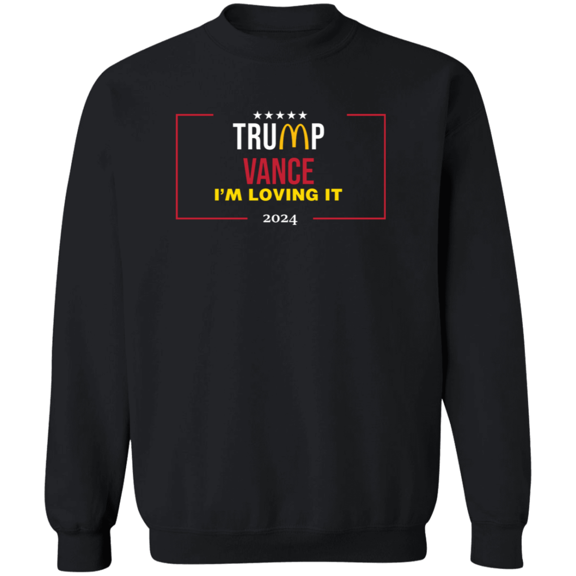 Trump Vanve I Lovin' It 2024 Dark Shirt TH10 63573