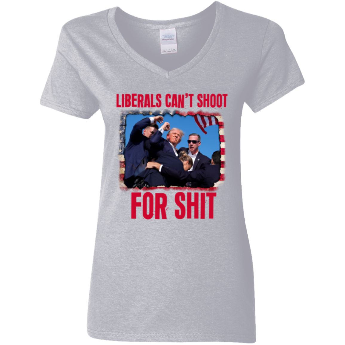 Liberals Can't Sh**t For Sh** Shirt HA75 63162