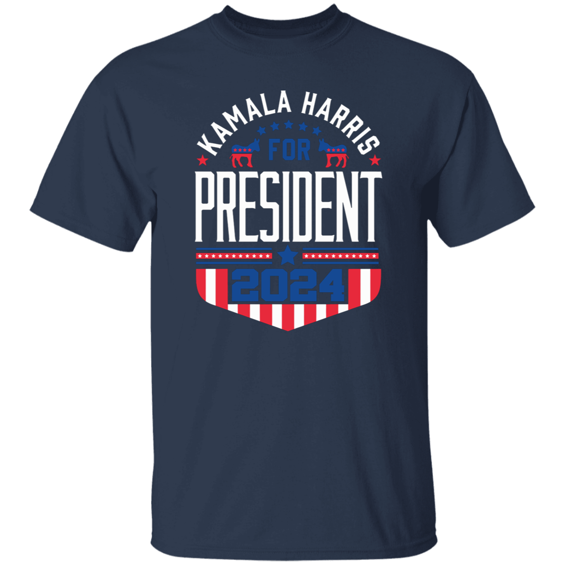 Kamala Harris For President Vote Democrat 2024 Election Dark Shirt HO82 63402