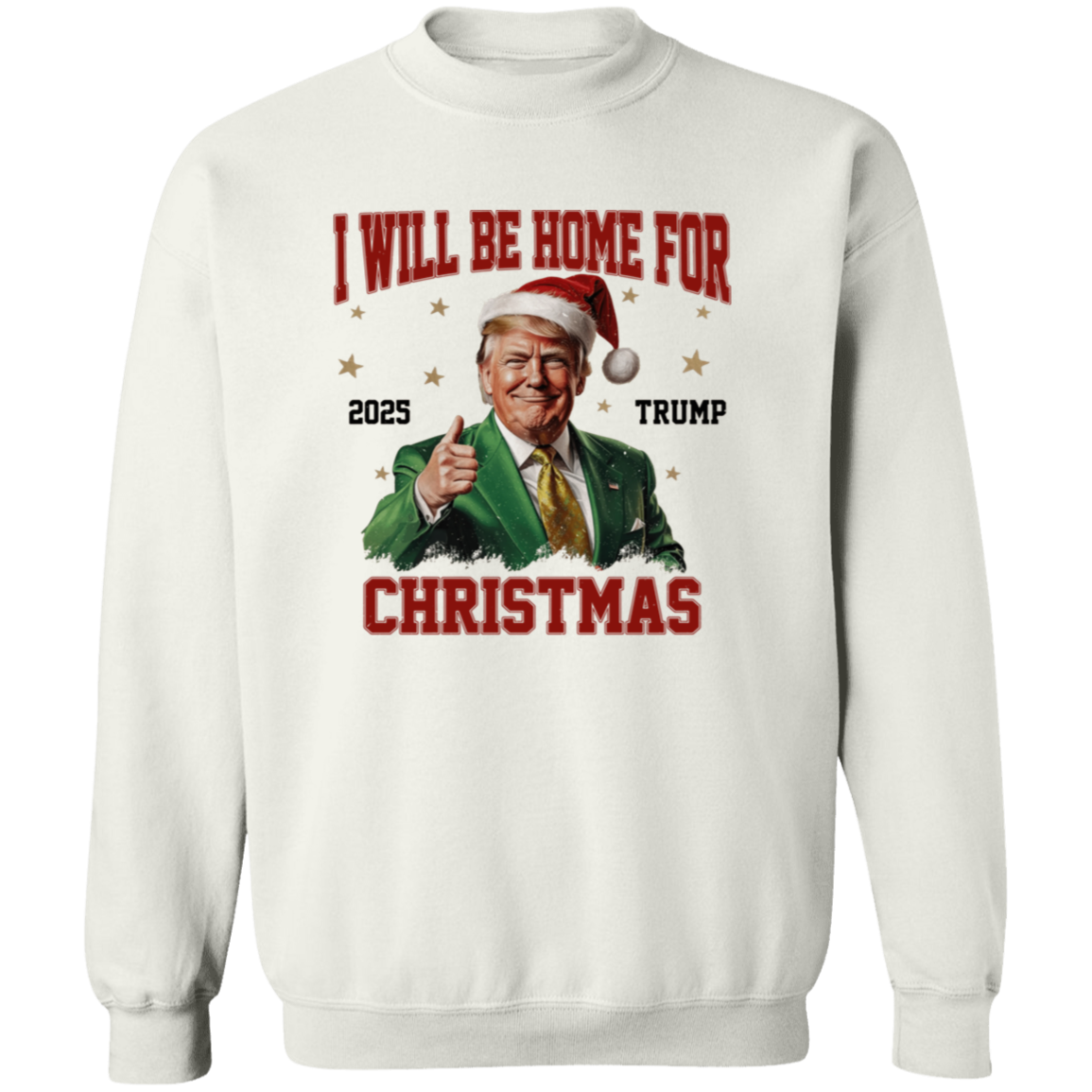 I'll Be Home for Christmas Trump Xmas Political Shirt HA75 63722