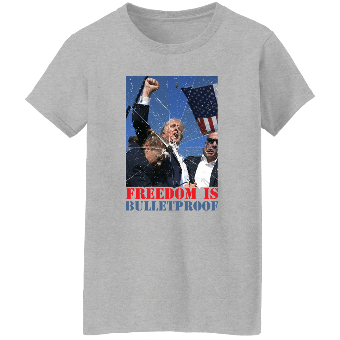 Freedom Is B*****proof Trump 2024 Bright Shirt HO82 63028