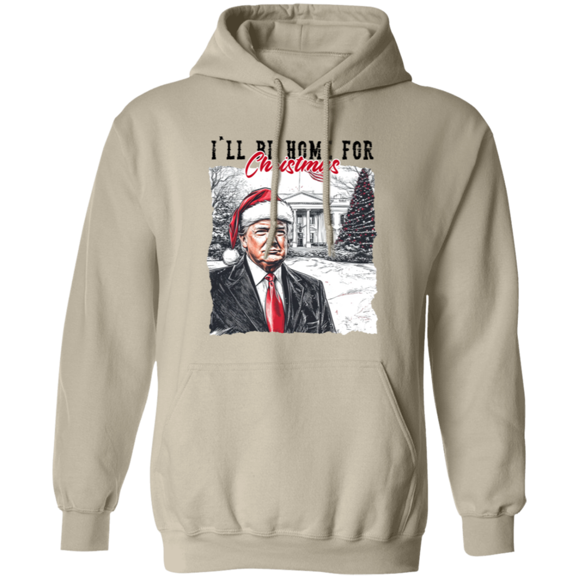 I'll Be Home For Christmas Donald Trump Shirt HA75 63640