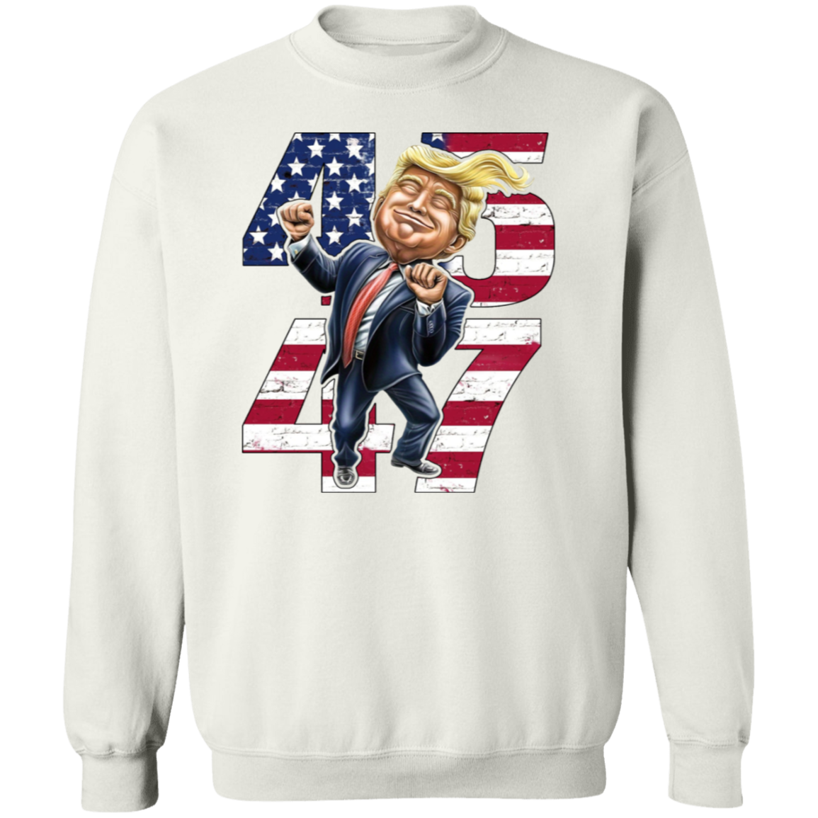 Patriotic Trump 2024 45th & 47th President's Legacy MAGA Bright Shirt LM32 63951