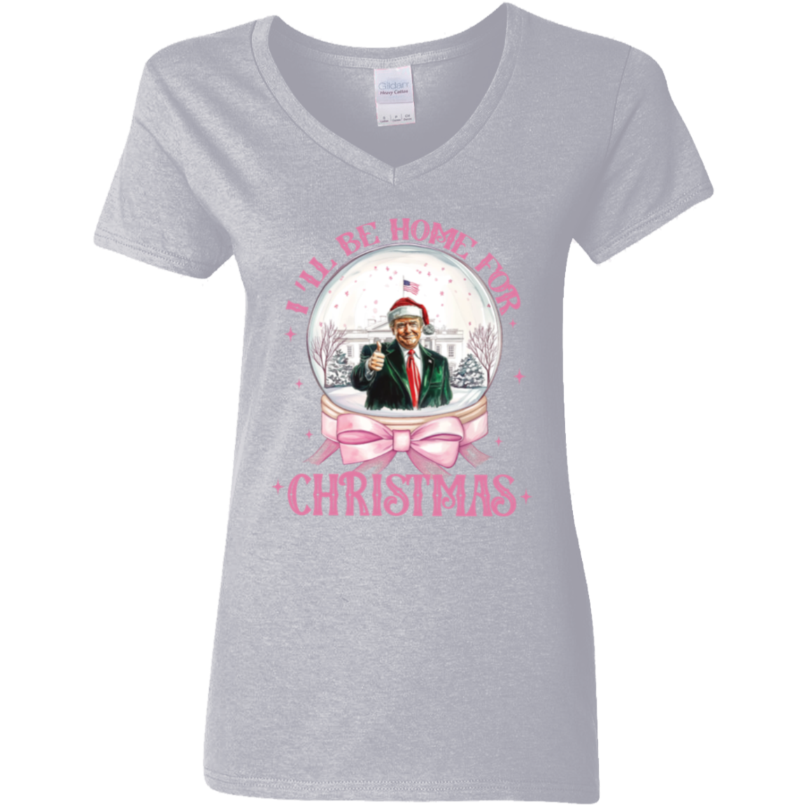 I'll Be Home For Christmas Donald Trump Shirt HA75 63646
