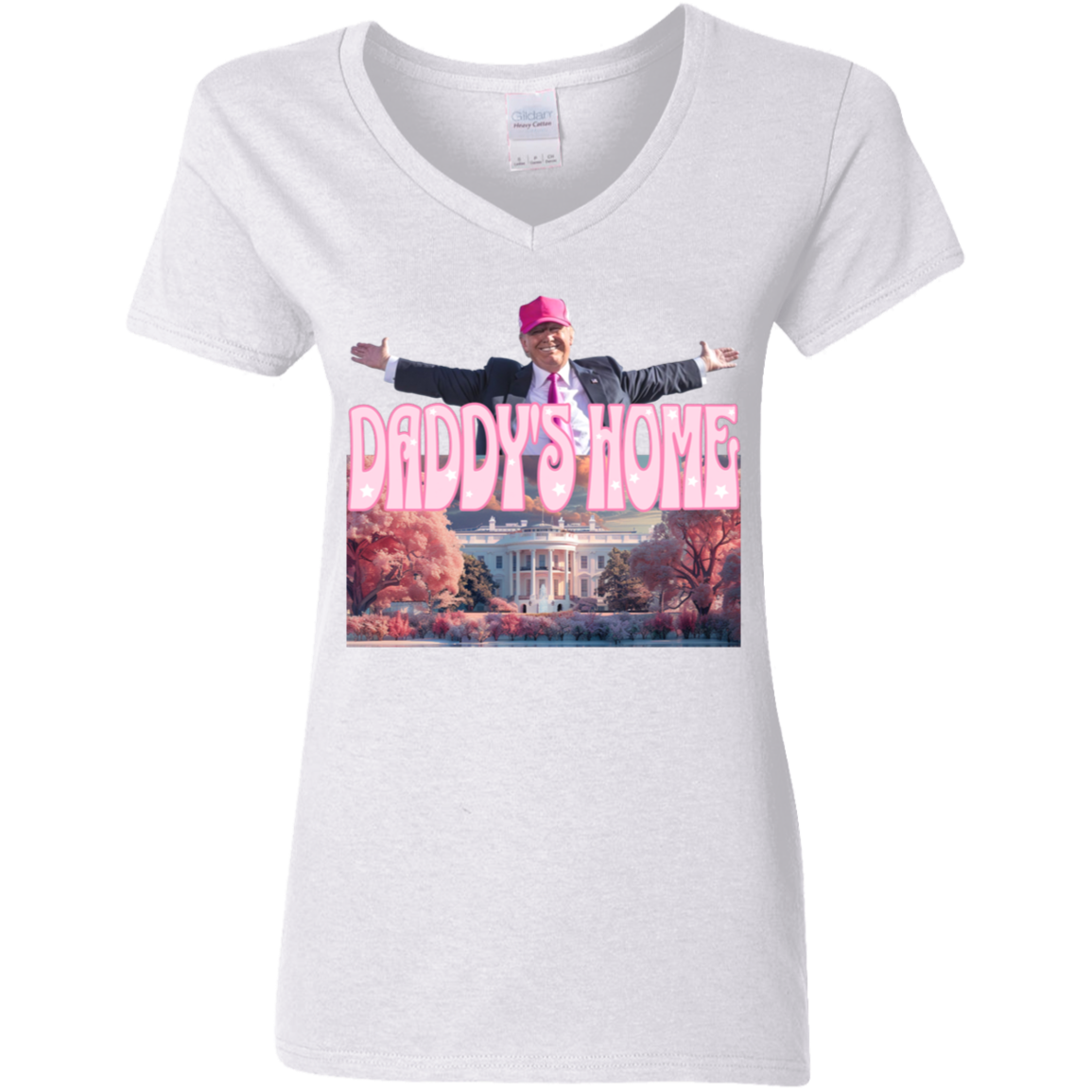 Daddy's Home Home Real Good Man Donald Pink Shirt HO82 62492