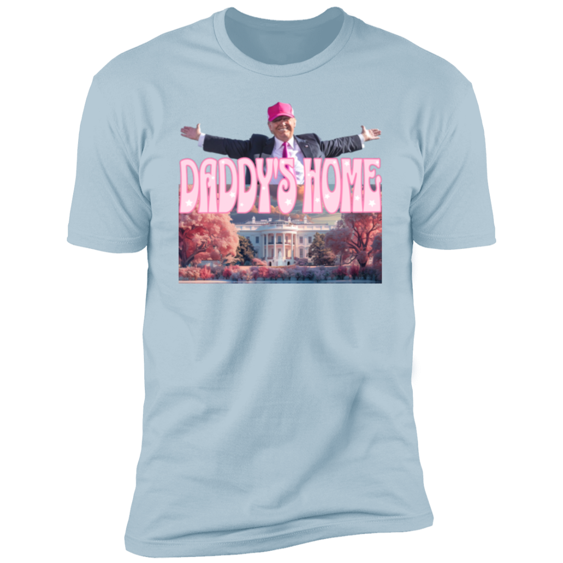 Daddy's Home Home Real Good Man Donald Pink Shirt HO82 62492