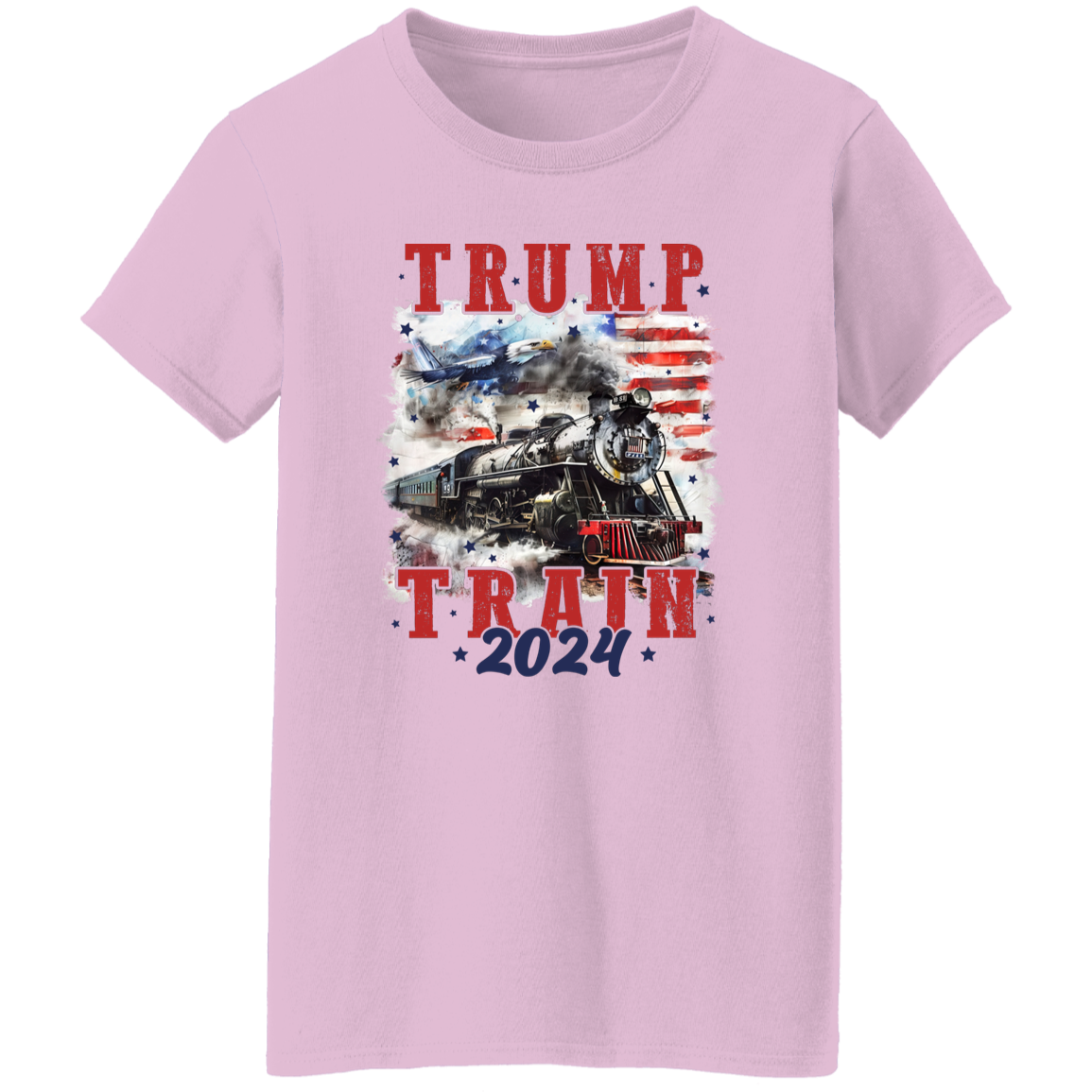Trump Train 2024 President Trump Bright Shirt N304 HA75 62924