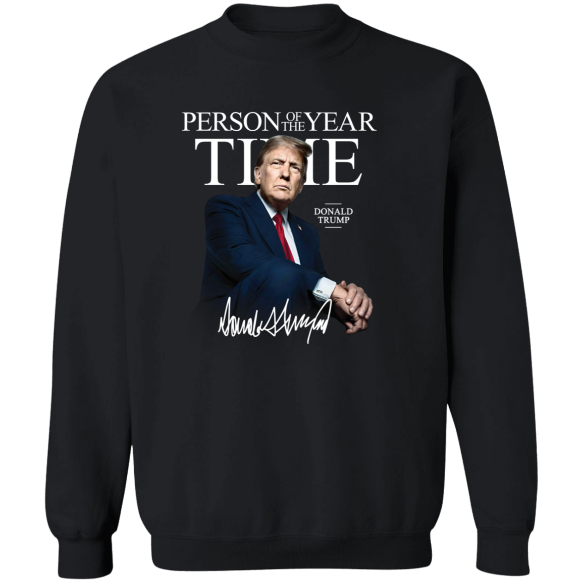 Trump's Time Person of the Year Dark Shirt HA75 64202
