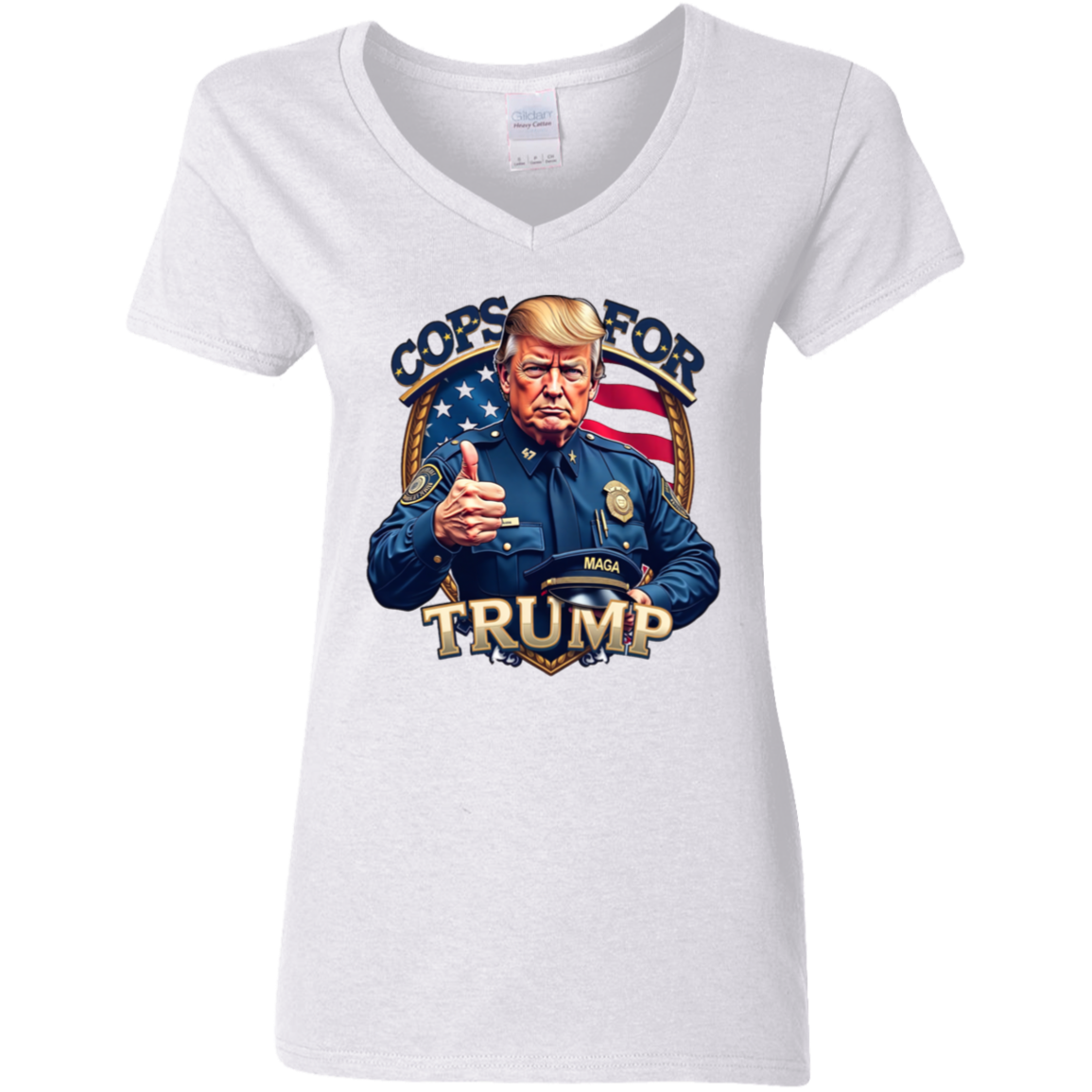 Cops For Trump MAGA Bright Shirt HO82 65700