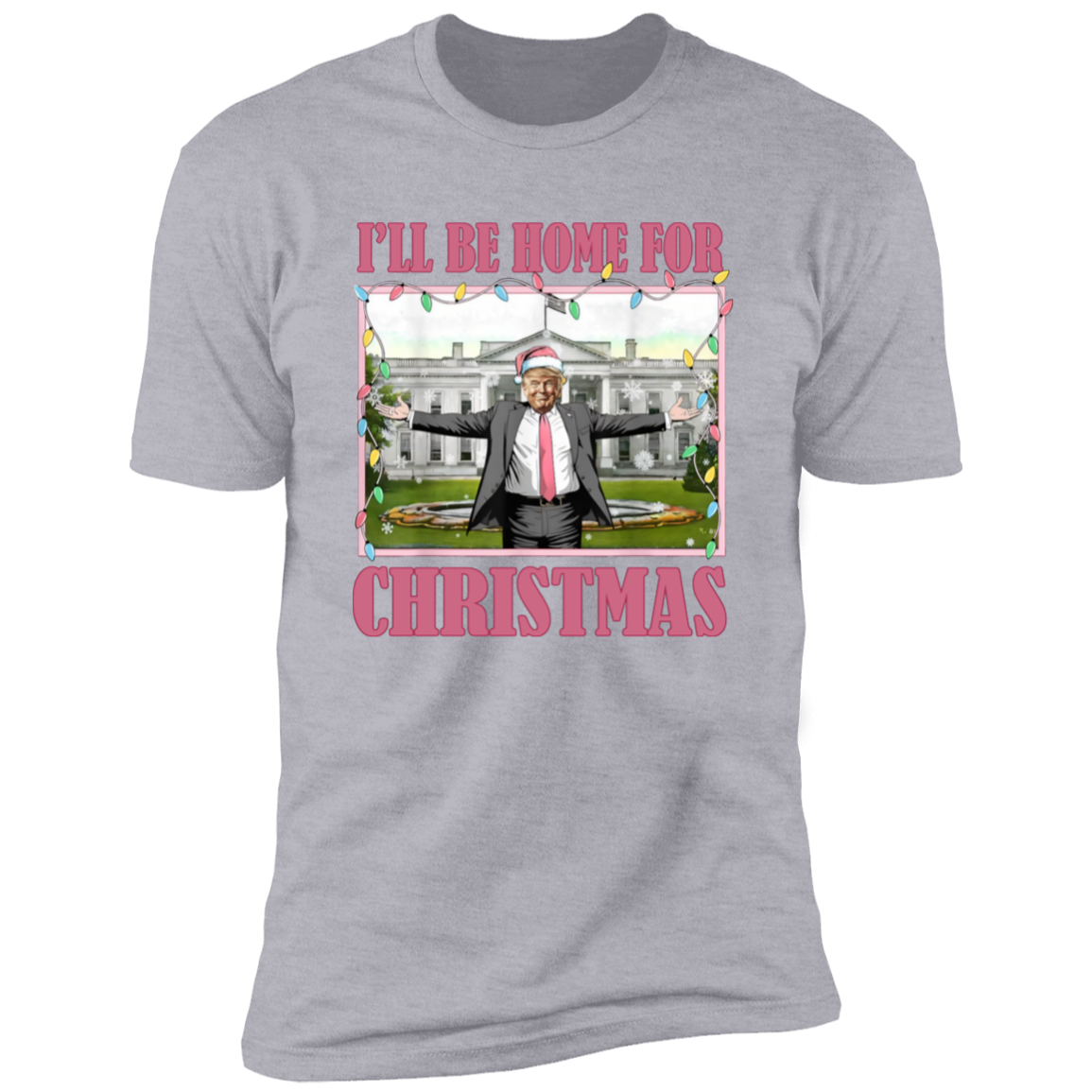 I'll Be Home For Christmas Donald Trump Sweatshirt HO82 65226