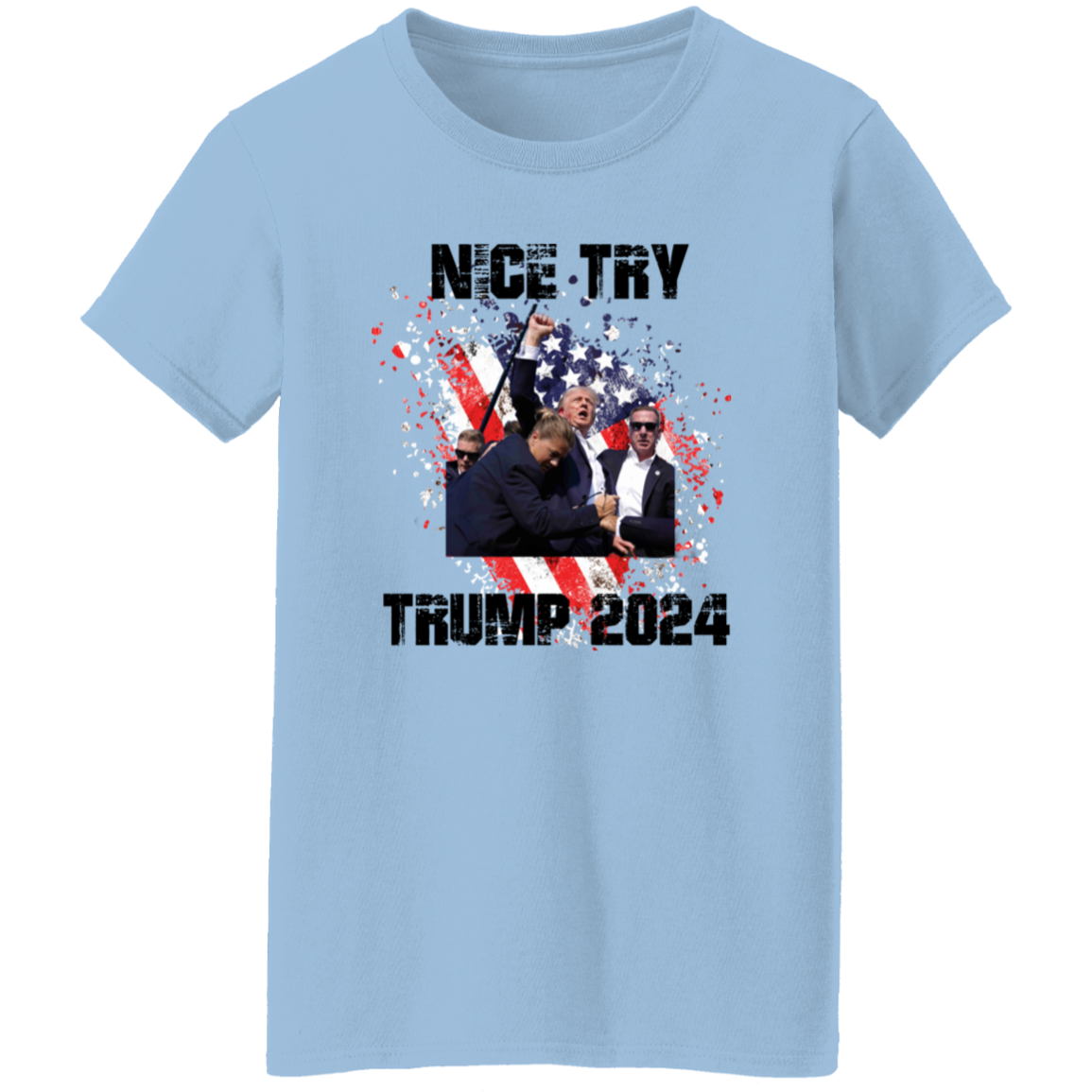 Nice Try Trump 2024 Shirt DM01 63103