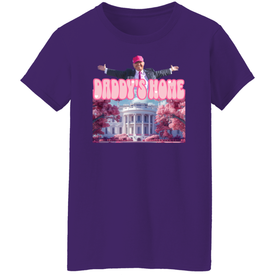 Daddy's Home Trump Pink Dark Shirt HO82 62494