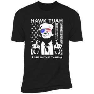 Hawk Tuah Spit On That Thang Trump Shirt TH10 62925