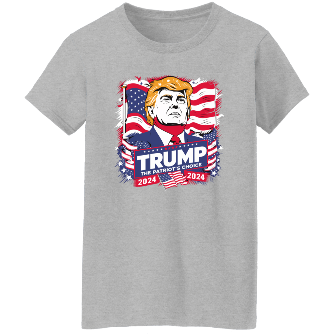Trump 2024 - The Patriot's Choice Bright Shirt HA75 62746