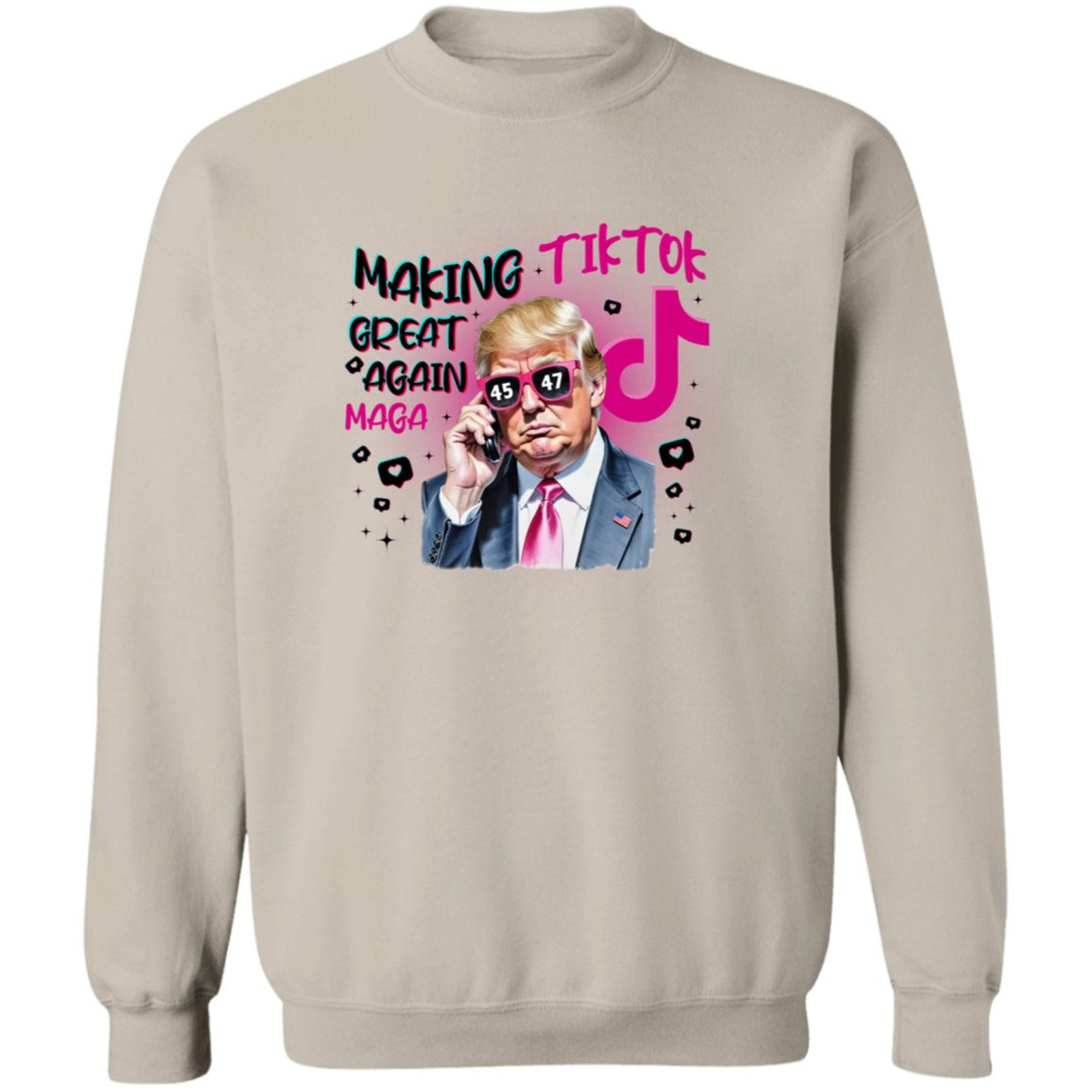 Trump Save Tiktok - Making TikTok Great Again Bright Shirt CH07 67296