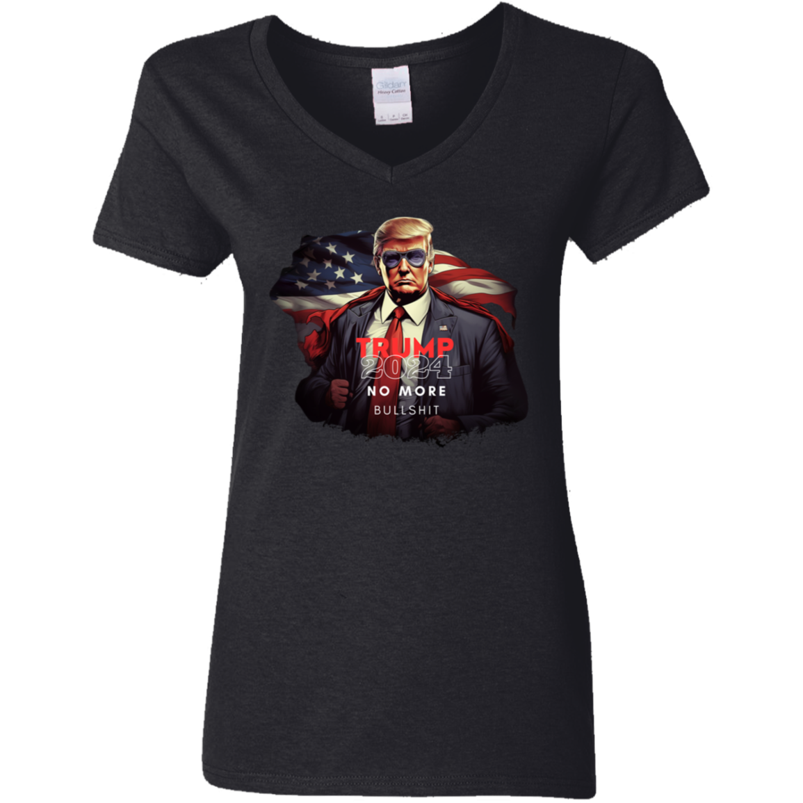Donald Trump 2024 Support For President Dark Shirt N304 62546 HO82