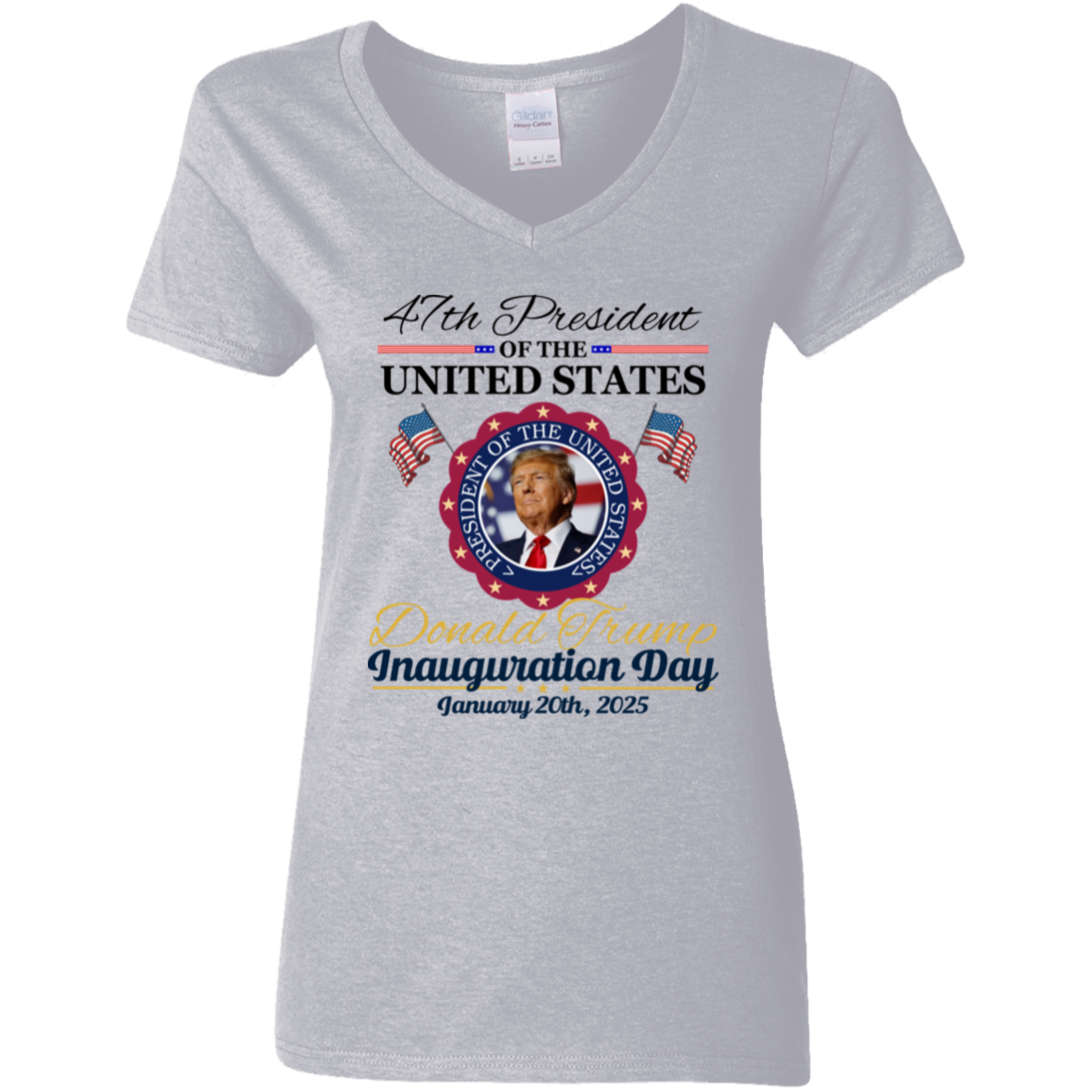 Donald Trump Presidential Inauguration Day 2025 Bright Shirt HA75 67122