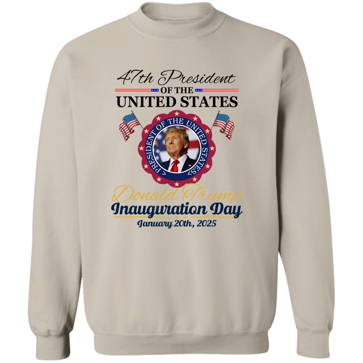 Donald Trump Presidential Inauguration Day 2025 Bright Shirt HA75 67122