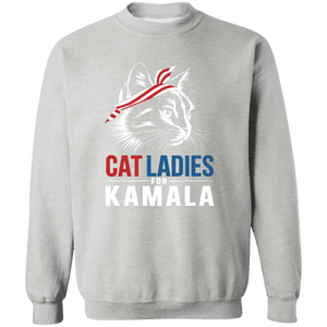 Cat Ladies For Kamala Shirt | Kamala Harris 2024 Shirt HA75 63576