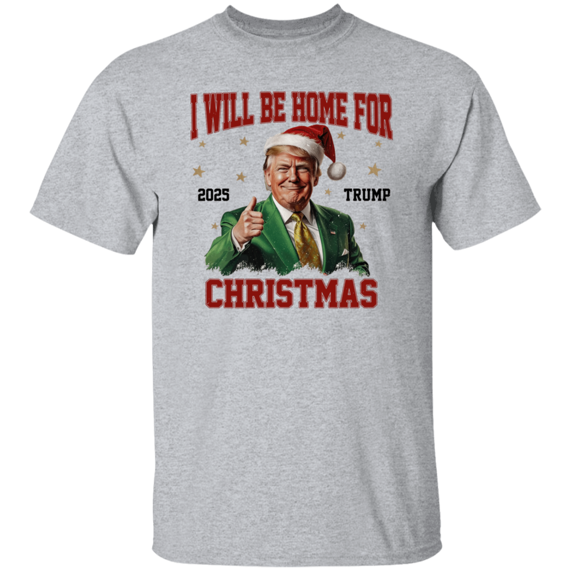 I'll Be Home for Christmas Trump Xmas Political Shirt HA75 63722