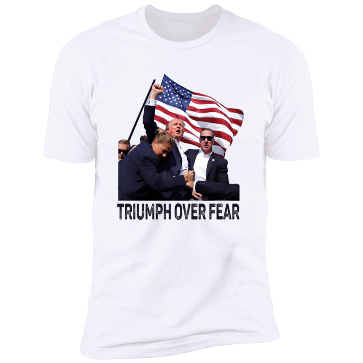 Triumph Over Fear Donald Trump Shirt TH10 63469