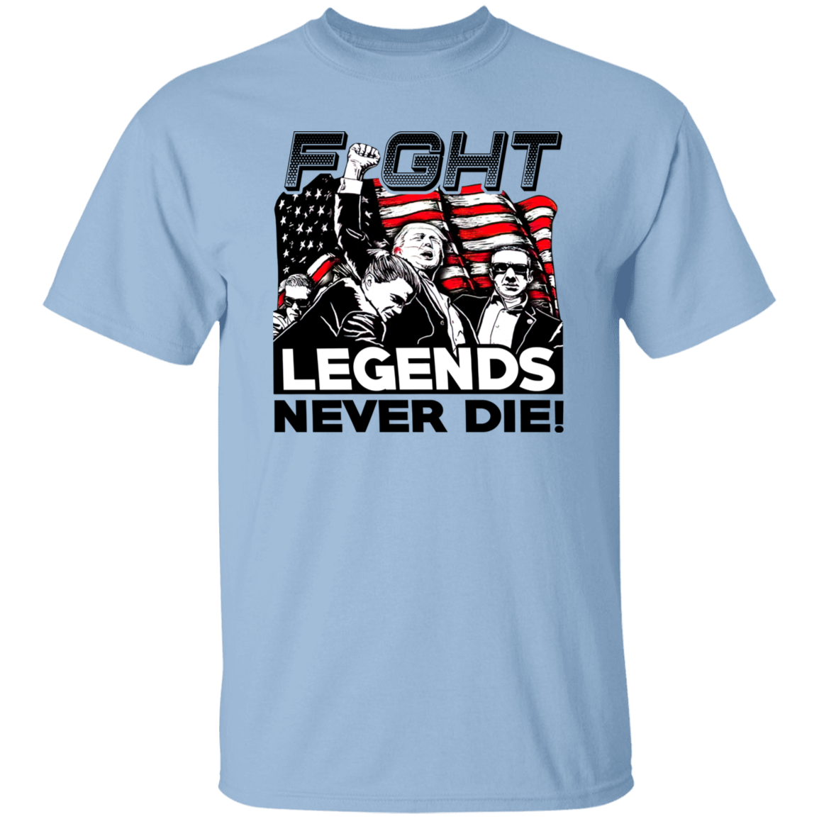 Donald Trump 2024 Fi**t Never D**! Legends Bright Shirt HO82 63198